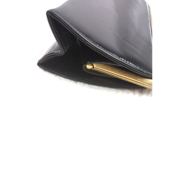 Vintage Theodor California extra wide elegant small handbag gold chain - Picture 8 of 12